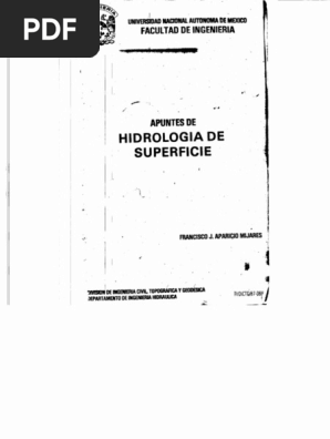 Hidrología de Superficie | PDF | Ciencias de la Tierra | Ciencias
