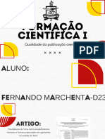 FormaÃ Ã o CientÃ - Fica - FERNANDO MARCHENTA - D23