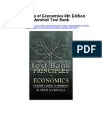 Principles of Economics 8th Edition Marshall Test Bank