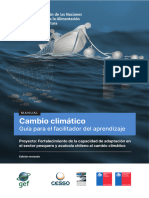 Cambio Climático - Guia para El Facilitador - Cesso-Inpesca2021