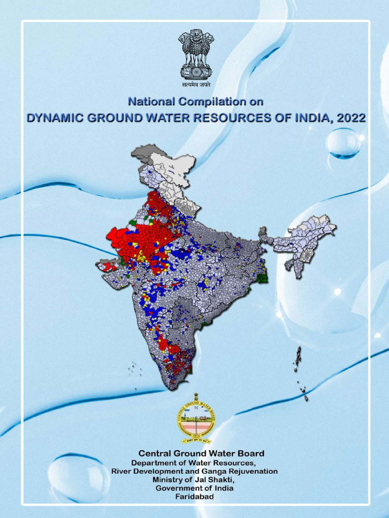 Dynamic Ground Water Resources India 2022 | PDF | Groundwater | Water ...