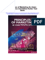 Principles of Marketing An Asian Perspective 3rd Edition Kotler Test Bank