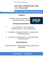 Linea de Tiempo de La Epidemiologia