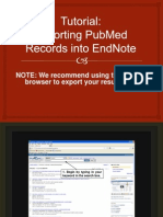 Exporting Records To EndNote From PubMed