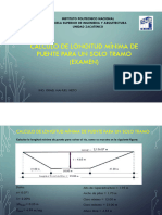 Examen Tipo A Calculo de Longitud Minima de Puente para Un Solo Tramo