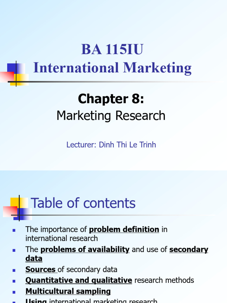 Lecture Note 5pdf | PDF | Marketing Research | Marketing