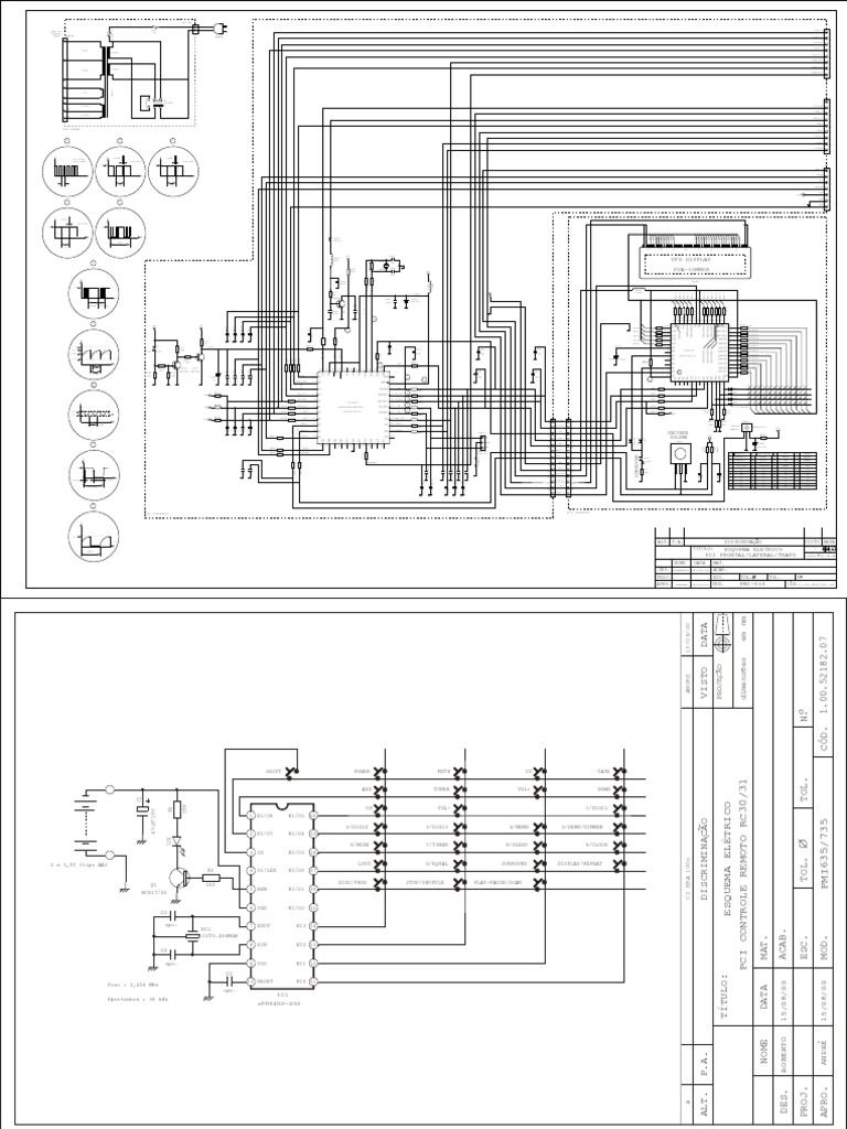 Electrical Schematic for Remote Control | PDF