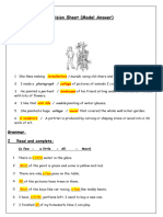 Revision - Model Answer