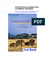 Management A Focus On Leaders 2nd Edition Mckee Test Bank