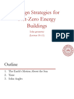 M4 L10 11 Solar Geometry