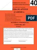 Prueba de Aptitud Académica 40