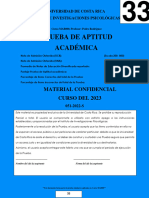 Prueba de Aptitud Académica 33