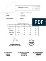 Certificado de Calidad: PP-CC-F-007D Versión:02 Fecha:20/01/2023