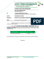 Informe N°909 Requerimiento de Plantones Ornamentales para La Uzeemalp