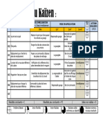 Tableau Kaïzen-UVT-Exercice-N°01-Garage