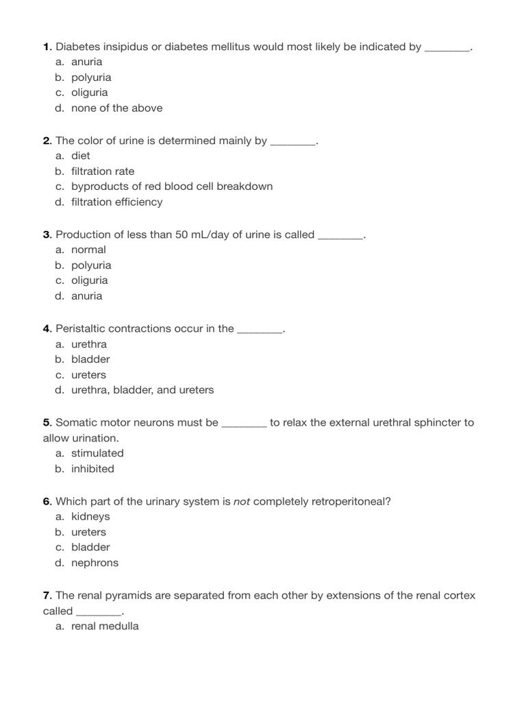 Ch 25 Review Questions Anatomy And Physiology OpenStax PDF 