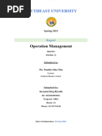 Operation Management