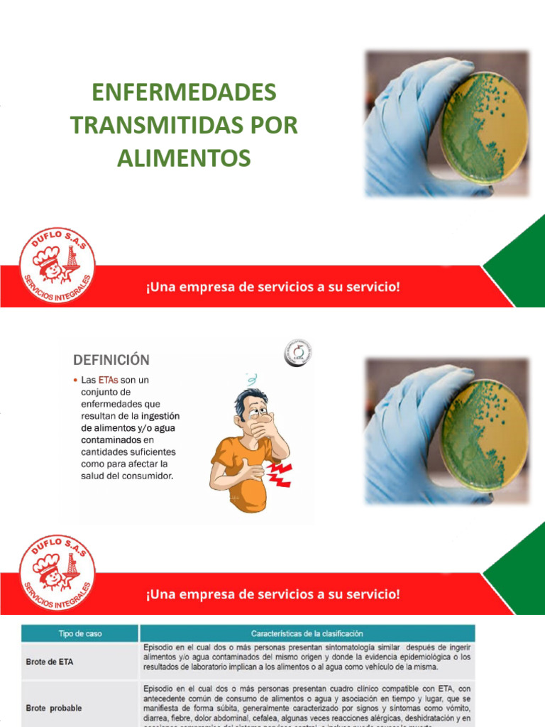 Enfermedades Transmitidas Por Alimentos | PDF
