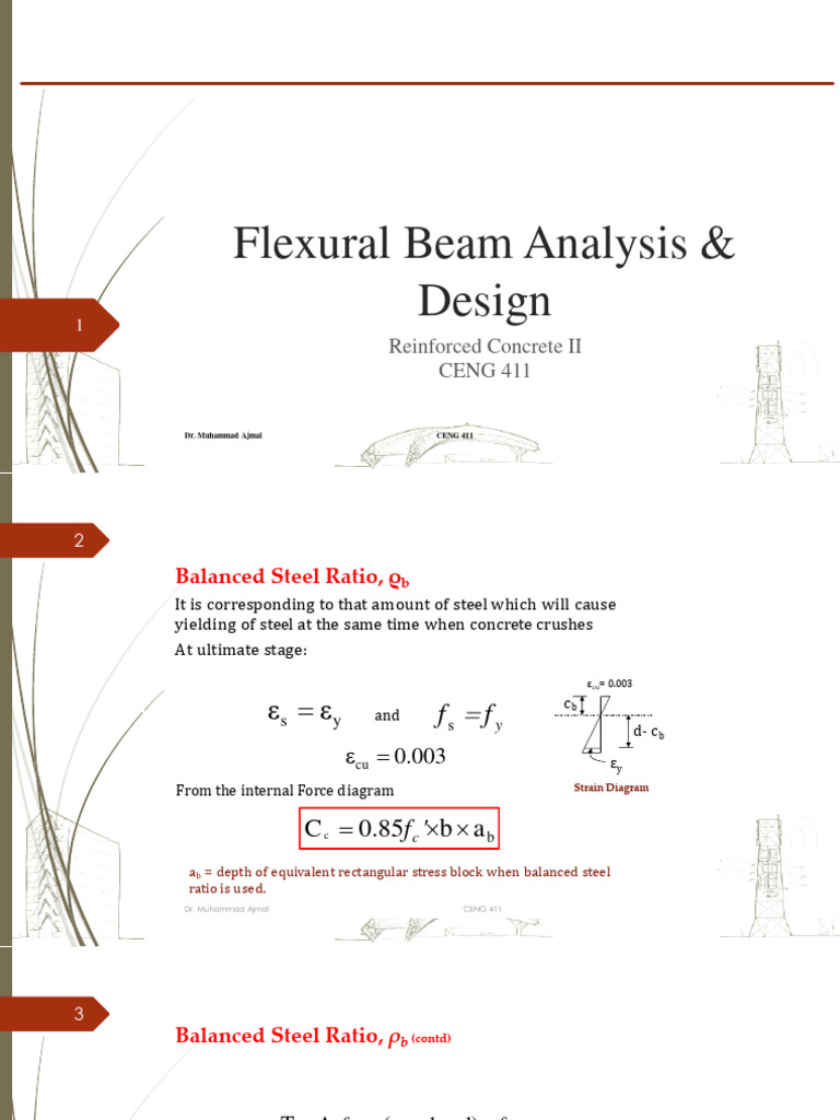 Flexure Beam Analysis and Design - (Printed) | PDF | Bending ...