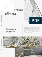 Arquitectura Efímera