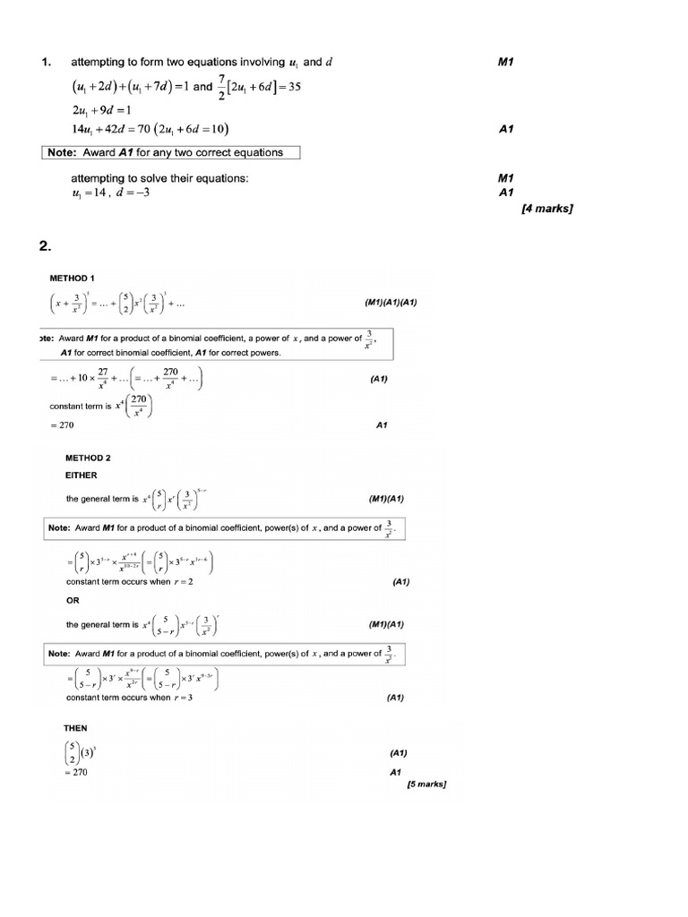 Math Problem Solving Methods | PDF | Mathematics | Algebra