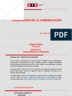 13 - El Código Penal y La Violación de La Intimidad