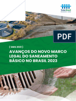 Resumo Executivo Avancos Do Novo Marco Legal Do Saneamento Basico No Brasil - 2023 SNIS 2021 V1