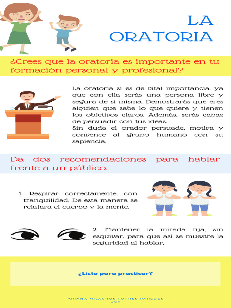 Importancia de la Oratoria en la Vida | PDF | Ciencia y matemáticas