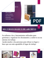 Recursos Básico de Archivos - Exposicion