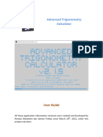 Advanced Trigonometry Calculator - User Guide