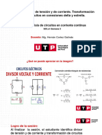 S03.s1 Divisor de Tension y Corriente. Transformasion de Circuitos