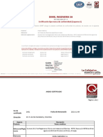 DIMEL INGENIERIA-Certificacion Externa 2401 REDES DISTRIBUCION 