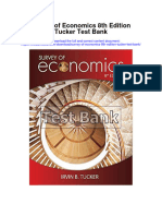 Survey of Economics 8th Edition Tucker Test Bank