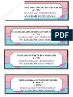 Label Buku