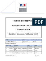 Conditions Generales D Usage Du Service D Horodatage Cgu 2022