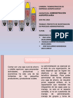 Proyecto de Investigacion de Procesos Administrativos