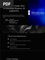 A Step by Step Guide On How To Download Windows 10