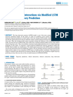 Modeling Vehicle Interactions Via Modified LSTM Models For Trajectory Prediction