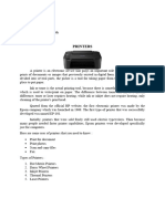 Descriptive Text Printers