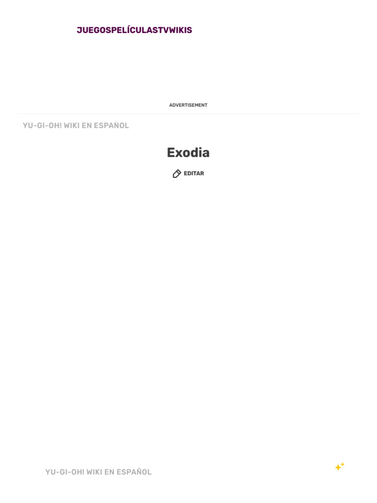 Exodia Yu Gi Oh Wiki En Espa 3ol Fandom PDF