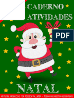 Caderno de Atividades Natal