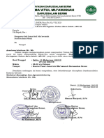 Surat Undangan Rapat Pengurus Inti