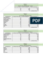 Excel Menu