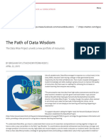 The Path of Data Wisdom - Harvard Graduate School of Education