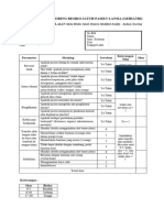 Checklist Monitoring Resiko Jatuh Pasien Lansia