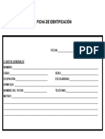 Ficha de Identificacion