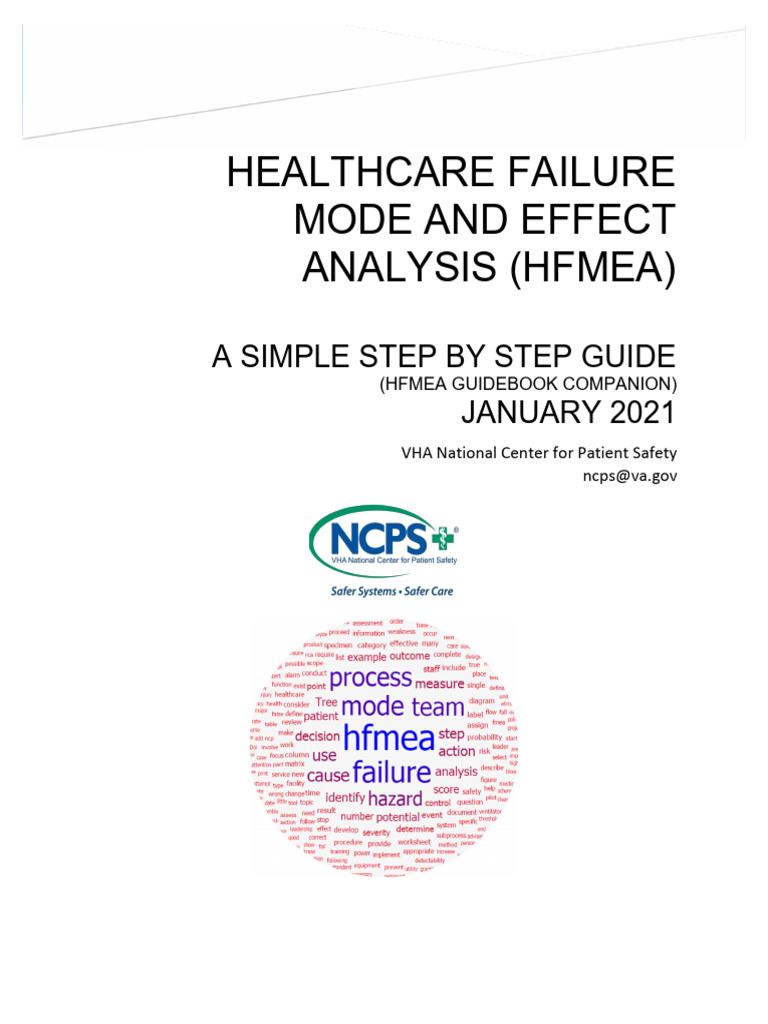 HFMEA Step-by-Step Guide for Healthcare | PDF | Risk | Health Care