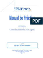 Manual de Prácticas Contaminación de Agua 2023-2