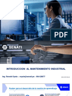 TEMA 01 - Introducción Al Mantenimiento Industrial