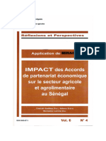 Impact APE Agriculture Senegal
